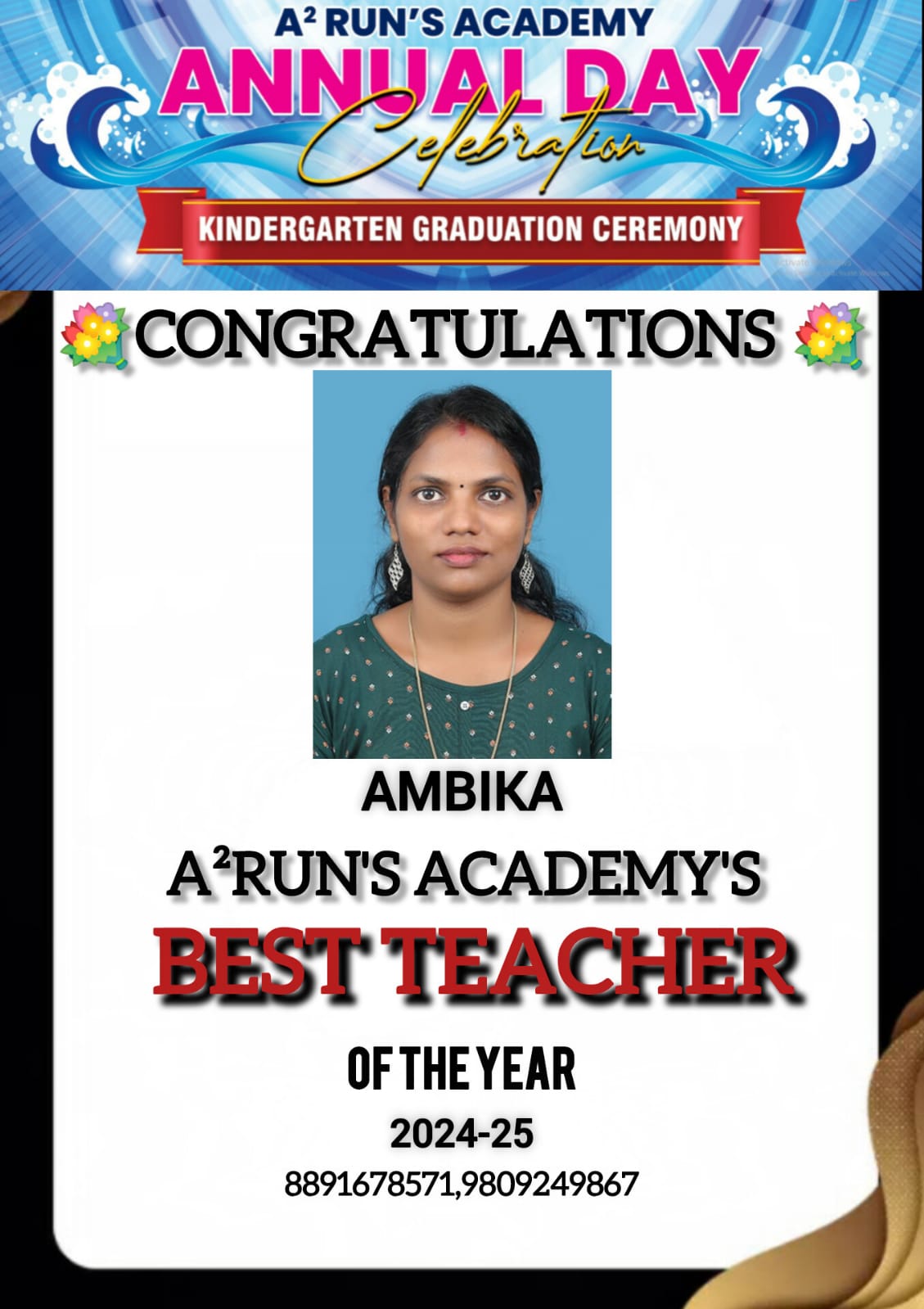 Best Teacher 2024-25